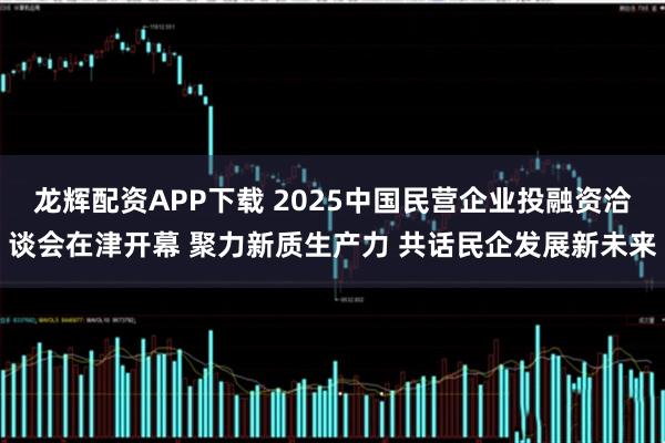 龙辉配资APP下载 2025中国民营企业投融资洽谈会在津开幕 聚力新质生产力 共话民企发展新未来