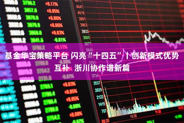 基金华宝策略平台 闪亮“十四五”丨创新模式优势互补  浙川协作谱新篇