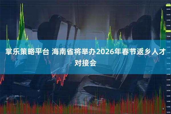 掌乐策略平台 海南省将举办2026年春节返乡人才对接会