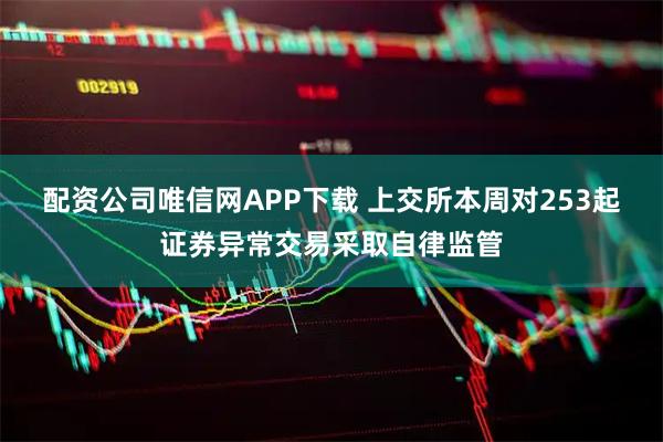 配资公司唯信网APP下载 上交所本周对253起证券异常交易采取自律监管
